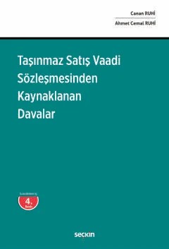 Taşınmaz Satış Vaadi Sözleşmesinden Kaynaklanan Davalar – Canan Ruhi, Ahmet Cemal Ruhi – Seçkin Yayıncılık kitap kapağı