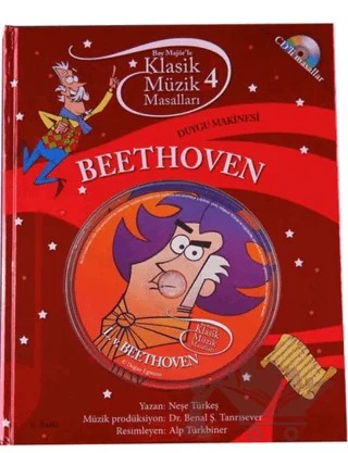 Beethoven-Duygu Makinesi – Neşe Türkeş – Doğan Egmont Yayıncılık kitap kapağı