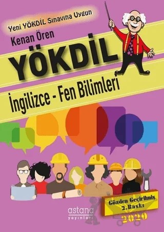 YÖKDİL İngilizce Fen Bİlimleri – Kenan Ören – Astana Yayınları kitap kapağı