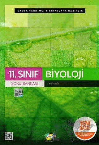 11. Sınıf Biyoloji Soru Bankası – Kolektif – Fdd Yayınları kitap kapağı