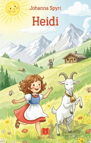 Heidi – Johanna Spyri – Parana Yayınları kitap kapağı