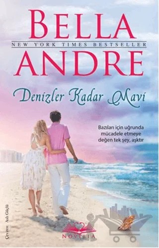 Denizler Kadar Mavi – Bella Andre – Novella kitap kapağı