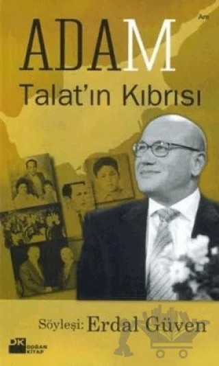 Adam - Talat’ın Kıbrısı – Erdal Güven – Doğan Kitap kitap kapağı