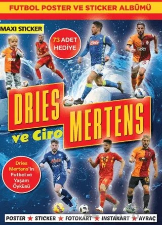 Dries Mertens Poster ve Sticker Albümü 011 – Ersin Barboros – Maxi Yayıncılık kitap kapağı