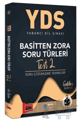 YDS Basitten Zora Soru Türleri Test 2 Soru Çözümleme Teknikleri – Fuat Başkan – Yargı Yayınevi kitap kapağı