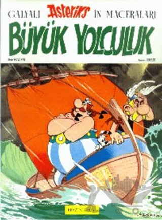 Asteriks - Büyük Yolculuk – Albert Uderzo, Rene Goscinny – Remzi Kitabevi kitap kapağı