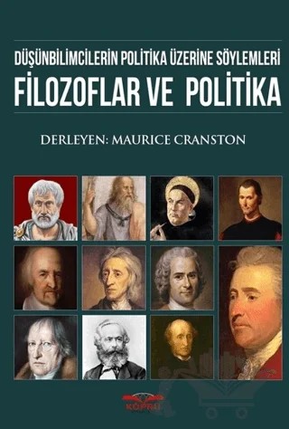 Filozoflar ve Politika – Maurice Cranston – Köprü Kitapları kitap kapağı