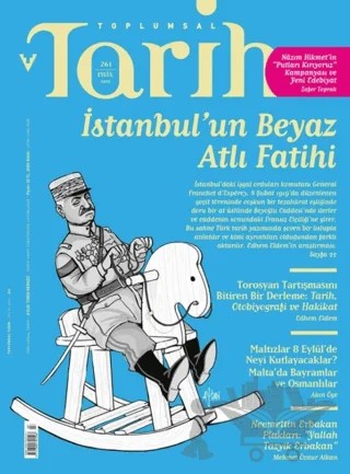Toplumsal Tarih Dergisi Sayı: 261 – Tarih Vakfı Yurt Yayınları - Toplumsal Tarih Dergisi kitap kapağı