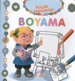 Küçük Hanımlar Boyama Kitabı 2 – Emilie Beaumont – Nesil Çocuk Yayınları kitap kapağı