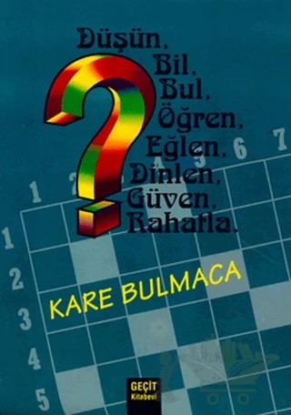 Kare Bulmaca – Kolektif – Geçit Kitabevi kitap kapağı