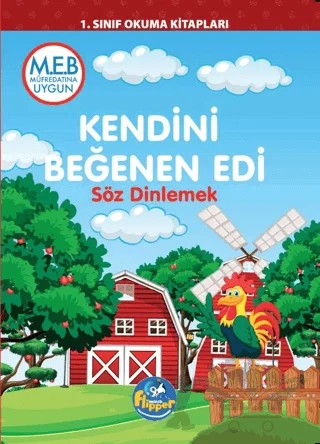 Kendini Beğenen Edi – Derya Erdoğmuş – Minik Flipper kitap kapağı
