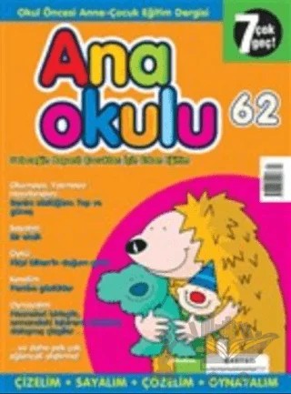Anaokulu Sayı: 62 Anne-Çocuk Eğitim Dergisi – Boyut Yayın Grubu kitap kapağı
