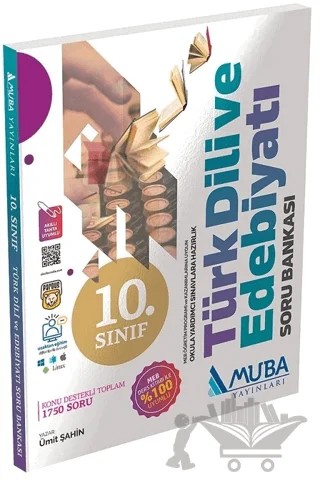 10. Sınıf Türk Dili ve Edebiyatı Soru Bankası – Ümit Şahin – Muba Yayınları kitap kapağı
