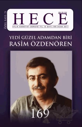 Hece Aylık Edebiyat Dergisi Rasim Özdenören Özel Sayısı :21 - 169 (Ciltli) – Hece Dergisi kitap kapağı