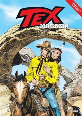 Tex Magazin 4 - Lilyth’in Sırrı – Mauro Boselli – Çizgi Düşler Yayınevi kitap kapağı