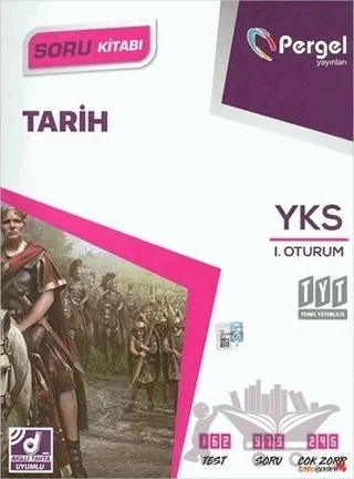TYT Birinci Oturum Tarih Soru Bankası (PK-30) – Kolektif – Pergel Yayınları kitap kapağı