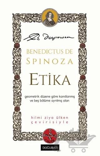 Etika – Benedictus de Spinoza – Doğu Batı Yayınları kitap kapağı