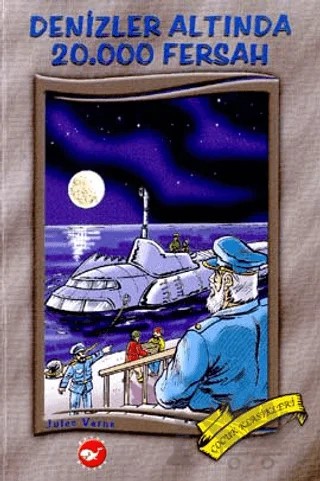 Denizler Altında 20.000 Fersah – Jules Verne – Beyaz Balina Yayınları kitap kapağı
