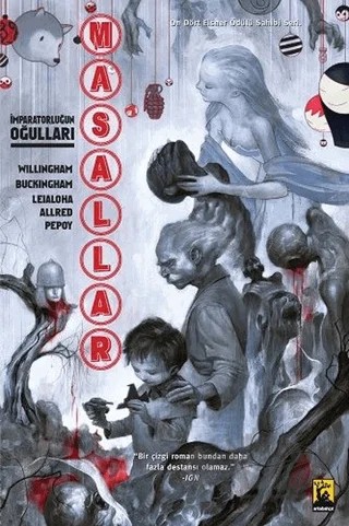 Masallar Cilt 9: İmparatorluğun Oğulları – Bill Willingham – Arka Bahçe Yayıncılık kitap kapağı