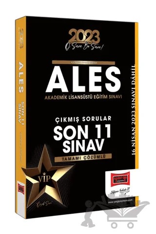 Yargı Yayınları 2023 ALES Tamamı Çözümlü Son 11 Sınav Çıkmış Sorular (16 Nisan 2023 Sınavı Dahil) – Kolektif – Yargı Yayınevi kitap kapağı