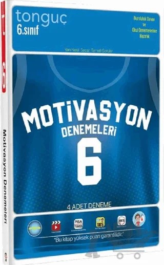 6. Sınıf 4'lü Motivasyon Denemeleri – Kolektif – Tonguç Akademi kitap kapağı