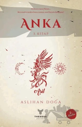 Anka 3. Kitap – Aslıhan Doğa – Theseus Yayınevi kitap kapağı