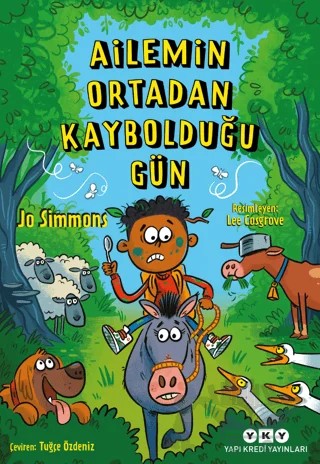 Ailemin Ortadan Kaybolduğu Gün – Jo Simmons – Yapı Kredi Yayınları kitap kapağı