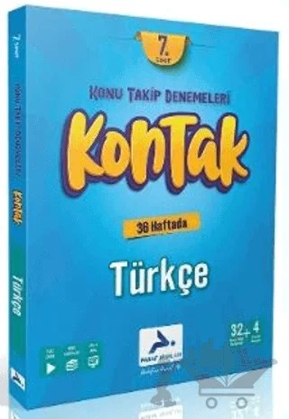 7. Sınıf Kontak Türkçe Denemeleri – Kolektif – Paraf Yayınları kitap kapağı