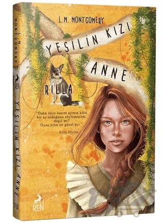 Yeşilin Kızı Anne 8 - Rilla – L. M. Montgomery – Ren Kitap kitap kapağı