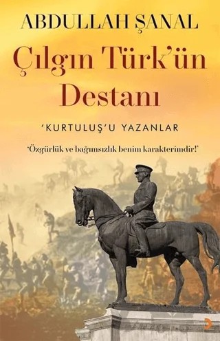 Çılgın Türk'ün Destanı – Abdullah Şanal – Cinius Yayınları kitap kapağı