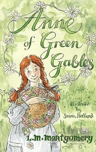 Anne of Green Gables: Illustrated by Susan Hellard – L. M. Montgomery – Alma Books kitap kapağı