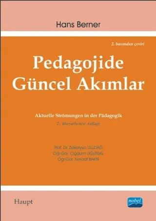 PEDAGOJİDE GÜNCEL AKIMLAR - Aktuelle Strömungen in der Pädagogik – Hans BERNER, HAUPT – Nobel Akademik Yayıncılık kitap kapağı