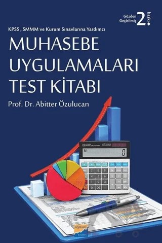 Muhasebe Uygulamaları Test Kitabı – Abitter Özulucan – Siyasal Kitabevi kitap kapağı
