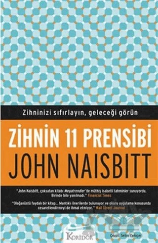 Zihnin 11 Prensibi – John Naisbitt – Koridor Yayıncılık kitap kapağı
