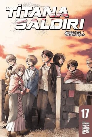 Titana Saldırı 17. Cilt – Hajime İsayama – Gerekli Şeyler Yayıncılık kitap kapağı