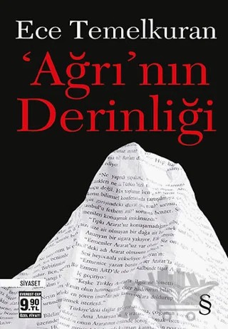 Ağrı’nın Derinliği – Ece Temelkuran – Everest Yayınları kitap kapağı