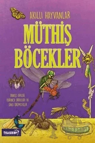 Müthiş Böcekler – John Farndon – Teleskop Popüler Bilim kitap kapağı