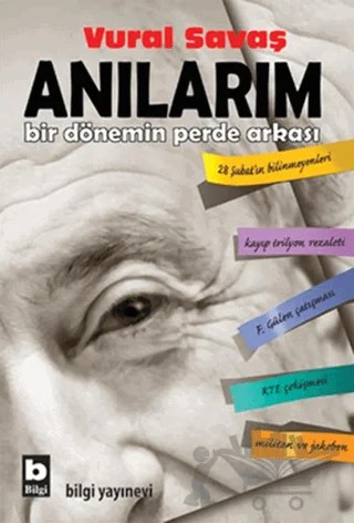 Anılarım – Vural Savaş – Bilgi Yayınevi kitap kapağı