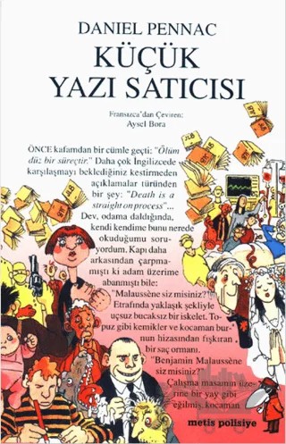 Küçük Yazı Satıcısı – Daniel Pennac – Metis Yayınları kitap kapağı