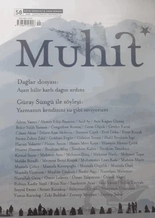 Muhit Aylık Edebiyat ve Fikir Dergisi Sayı: 58 - Ekim 2024 – Muhit Kitap kitap kapağı
