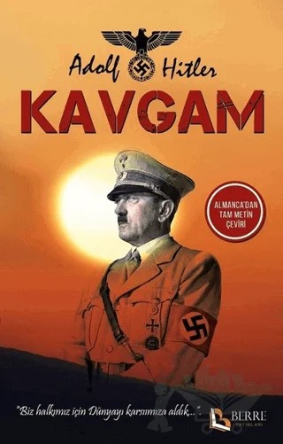 Kavgam – Adolf Hitler – Berre Yayınları kitap kapağı