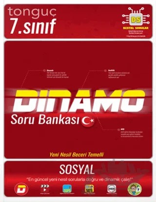 7. Sınıf Sosyal Bilgiler Dinamo Soru Bankası – Kolektif – Tonguç Akademi kitap kapağı