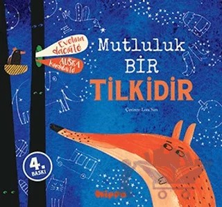 Mutluluk Bir Tilkidir – Evelina Dacinte – Hippo Yayınları kitap kapağı