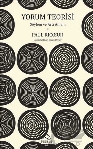 Yorum Teorisi – Paul Ricoeur – Pinhan Yayıncılık kitap kapağı