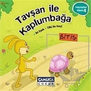 Tavşan İle Kaplumbağa - Hayvanlar Alemi 4 – Kolektif – Çamlıca Çocuk Yayınları kitap kapağı