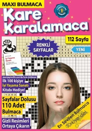 Maxi Kare Karalamaca 21 – Bertan Kodamanoğlu – Maxi Yayıncılık kitap kapağı