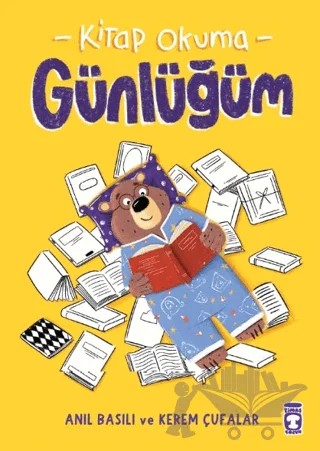 Kitap Okuma Günlüğüm – Anıl Basılı – Timaş Çocuk kitap kapağı