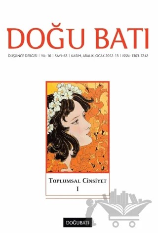 Doğu Batı Düşünce Dergisi Yıl: 16 Sayı: 63 - Toplumsal Cinsiyet – Doğu Batı Dergileri kitap kapağı