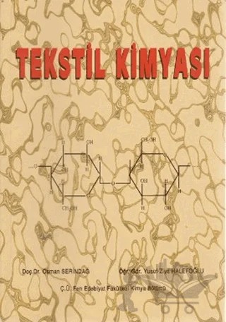 Tekstil Kimyası – Osman Serindağ, Yusuf Ziya Halefoğlu – Adana Nobel Kitabevi kitap kapağı