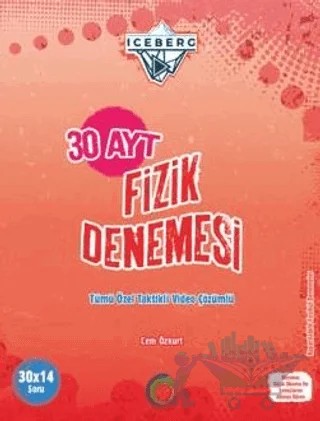 30 AYT Fizik Denemesi – Cem Özkurt – Okyanus Yayınları kitap kapağı